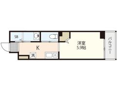 LE DOME府中の間取り画像