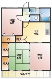 パールメゾンの間取り画像