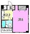 プランドール木屋町の間取り画像