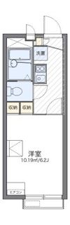 レオパレスコーワ ビレッジの間取り画像