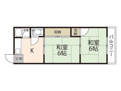泊野ビルの間取り画像