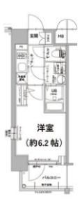 エスリード大阪リブレの間取り画像