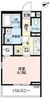 フルール原の間取り画像