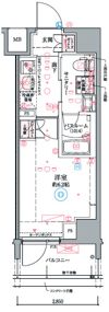クレヴィスタ阪東橋Ⅲの間取り画像