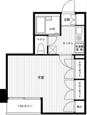 エスコート大森の間取り画像