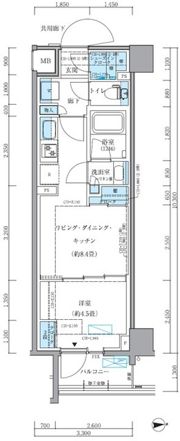 パークアクシス品川シーサイドの間取り画像