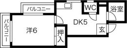 サンシティ南明の間取り画像