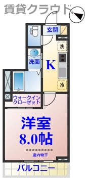グランメゾンの間取り画像