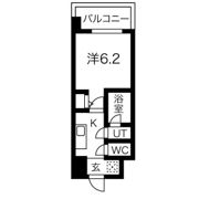 スプランディッド難波の間取り画像