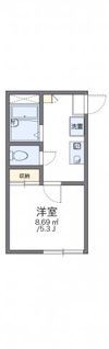 レオパレス峰岡の間取り画像