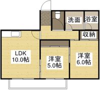 フェリーチェ中仙道 Bの間取り画像