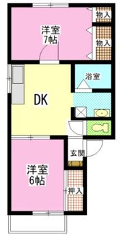 ファミリーハイツの間取り画像