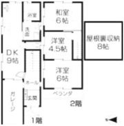 南野口町戸建の間取り画像