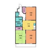 三田コーポの間取り画像