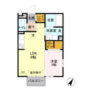 モアクレストF Ⅲの間取り画像