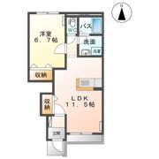 ルミエール シャインの間取り画像