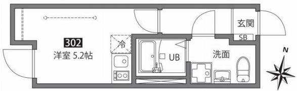 ブリーズTagaraの間取り画像
