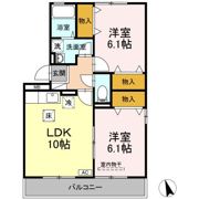 コンフォートⅡの間取り画像