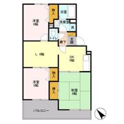 ヴァンベール富士美の間取り画像