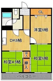 ベルガ本城の間取り画像
