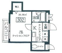 プラスクレールの間取り画像