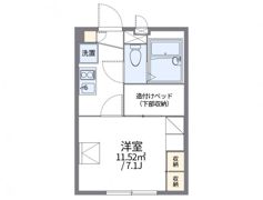 レオパレスメルベーユTMの間取り画像