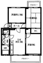 サンビレッジ清瀬Aの間取り画像