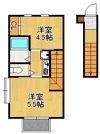 Dear津田 B棟の間取り画像