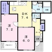 H・CANTIK Ⅳの間取り画像