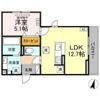D-ROOM遠見塚Ⅱの間取り画像
