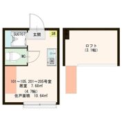 シャルムメゾン阿佐ヶ谷の間取り画像