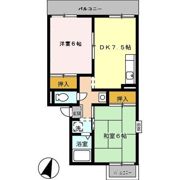 プレジールみゆき B棟の間取り画像