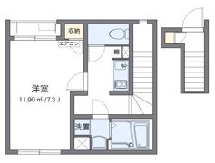 レオネクストジャルディーノBの間取り画像