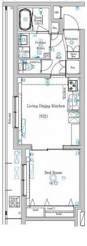 ラフィスタ下丸子の間取り画像