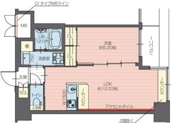 プレジオ長田の間取り画像