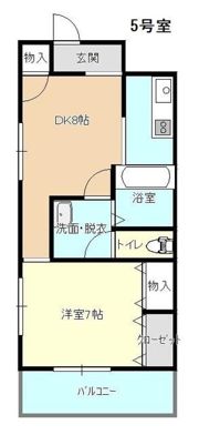 サンパレス前橋の間取り画像
