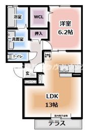 Espoir Shimenoの間取り画像