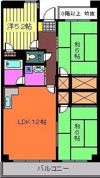 リバーサイド南末広六番館の間取り画像