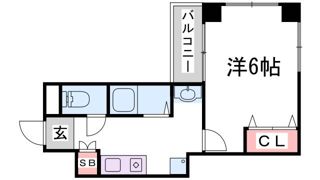 CITYSPIRE神戸元町Ⅱの間取り画像