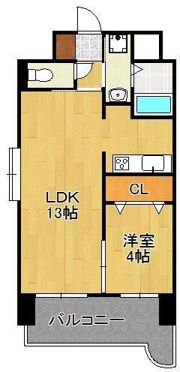 戸畑駅前銀座ビルの間取り画像
