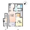 高岡市東下関新築アパートの間取り画像