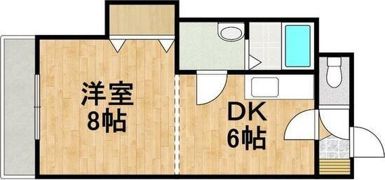 アクティブマンションαの間取り画像