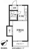 ジュネス峰岡の間取り画像