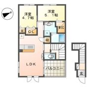 アルヴィータの間取り画像