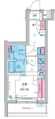 GENOVIA妙典の間取り画像