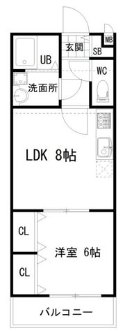 KTIレジデンス枚方の間取り画像