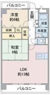 グランデージ竹越の間取り画像