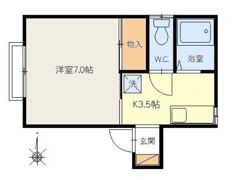 ドムスフルールの間取り画像