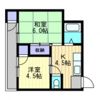 コーポ福島の間取り画像