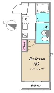 プランタン大岡山の間取り画像